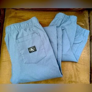 Calvin Klein youth joggers in denim blue 💙